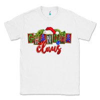 White Christmas Grandma Claus Classic Tee - FaDigitalArtStudio