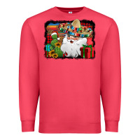 Cardinal Santa Claus Spanish Christmas Premium Sweatshirt - Jasminsmagicworld