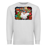 Dove Grey Santa Claus Spanish Christmas Premium Sweatshirt - Jasminsmagicworld