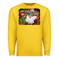 Lemon Santa Claus Spanish Christmas Premium Sweatshirt - Jasminsmagicworld