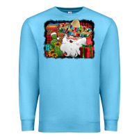Ocean Blue Santa Claus Spanish Christmas Premium Sweatshirt - Jasminsmagicworld