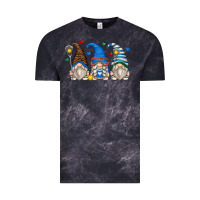 Cloud Black lacrosse gnomes Vintage Tee - Zillion Design Studio