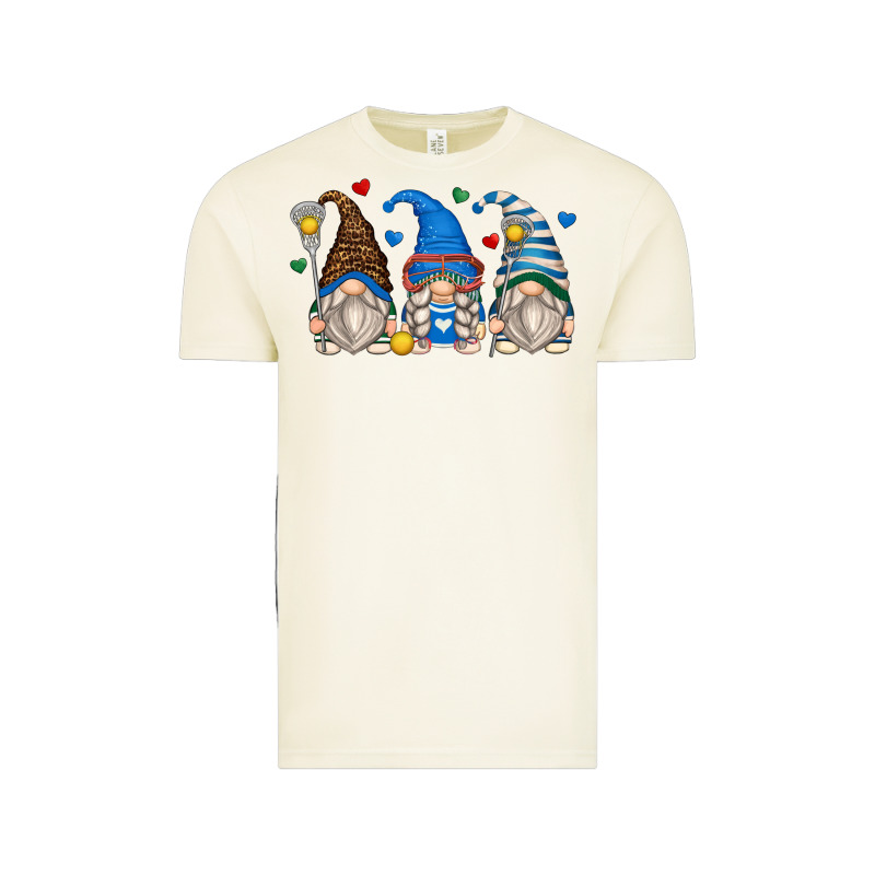 Lacrosse Gnomes Vintage Tee by Zillion Design Studio | Teevron