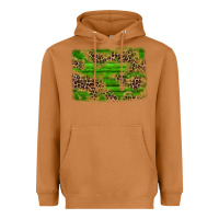 Meerkat western leopard distressed background Heavyweight Hoodie - AdoDesignShop