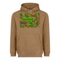 Toasted Coconut western leopard distressed background Heavyweight Hoodie - AdoDesignShop