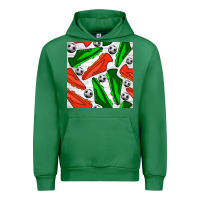 Emerald soccer shoes seamless pattern Urban Hoodie - BundleAndBundleShop
