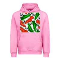 Fuchsia Pink soccer shoes seamless pattern Urban Hoodie - BundleAndBundleShop
