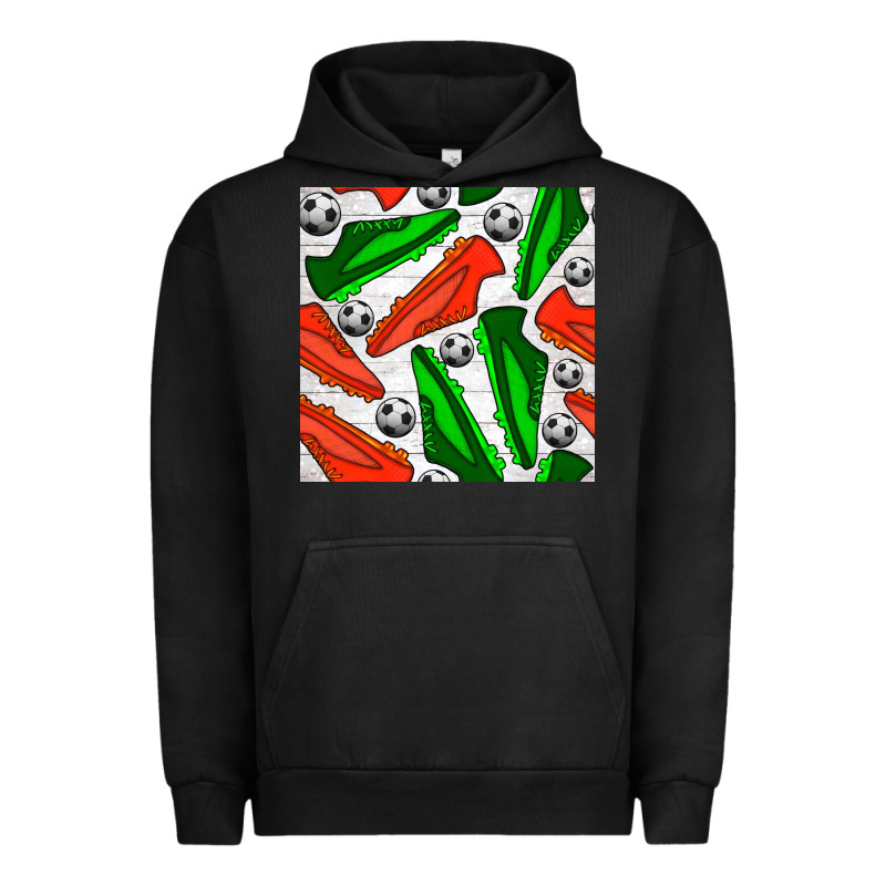 Soccer Shoes Seamless Pattern Urban Hoodie by BundleAndBundleShop | Teevron