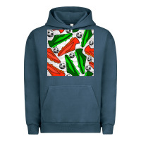 Pigment Midnight Navy soccer shoes seamless pattern Urban Hoodie - BundleAndBundleShop