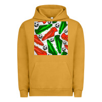Pigment Peanut Butter soccer shoes seamless pattern Urban Hoodie - BundleAndBundleShop
