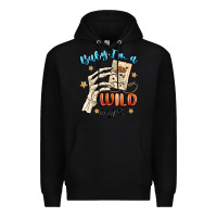 Black baby im a wild card Premium Hoodie - MaliasSmallBusiness