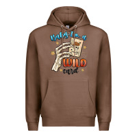 Chestnut baby im a wild card Premium Hoodie - MaliasSmallBusiness