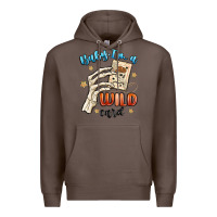 Coffee baby im a wild card Premium Hoodie - MaliasSmallBusiness