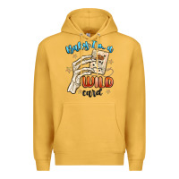 Mustard baby im a wild card Premium Hoodie - MaliasSmallBusiness