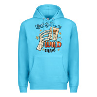 Ocean Blue baby im a wild card Premium Hoodie - MaliasSmallBusiness