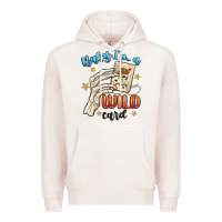 Pale Pink baby im a wild card Premium Hoodie - MaliasSmallBusiness