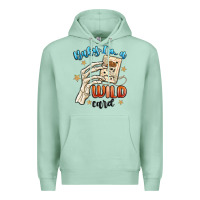 Seafoam baby im a wild card Premium Hoodie - MaliasSmallBusiness