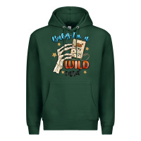 Sports Green baby im a wild card Premium Hoodie - MaliasSmallBusiness