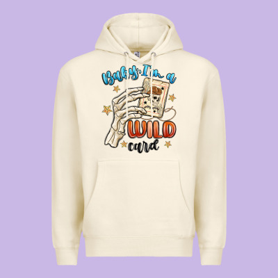 Baby Im A Wild Card Premium Hoodie Designed By Maliassmallbusiness