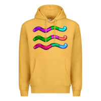 Mustard worm jelly Premium Hoodie - AdoDesignShop