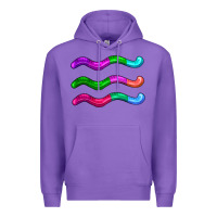 Purple worm jelly Premium Hoodie - AdoDesignShop