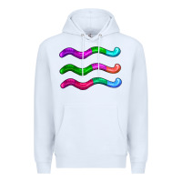 White worm jelly Premium Hoodie - AdoDesignShop