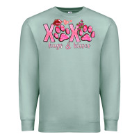 Seafoam xoxo hugs and kisses paws Premium Sweatshirt - NancyCooperArtShop