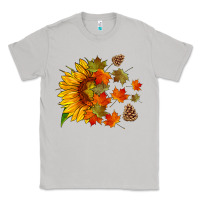 Moon Dust sunflower and autumn leaves Classic Tee - HRA Design Shop