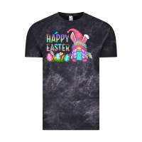 Cloud Black happy easter gnomes Vintage Tee - Zillion Design Studio