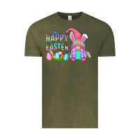 Vintage Olive happy easter gnomes Vintage Tee - Zillion Design Studio