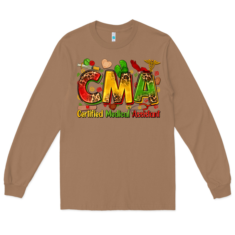 Certified Medical Assistant Juneteenth Long Sleeve Tee by Zillion Design Studio | Teevron