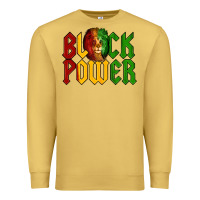 Antique Gold Juneteenth Lion King Black Power Premium Sweatshirt - LillyAllenDesigns
