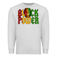 Dove Grey Juneteenth Lion King Black Power Premium Sweatshirt - LillyAllenDesigns