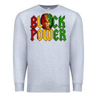 Heather Grey Juneteenth Lion King Black Power Premium Sweatshirt - LillyAllenDesigns