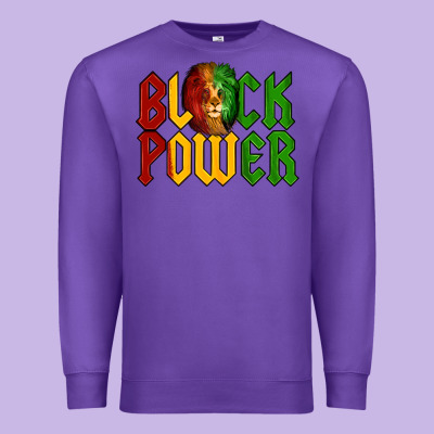 Juneteenth Lion King Black Power Premium Sweatshirt Designed By Lillyallendesigns