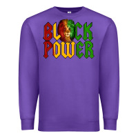 Purple Juneteenth Lion King Black Power Premium Sweatshirt - LillyAllenDesigns
