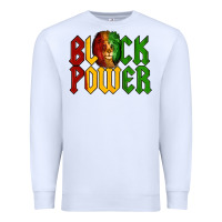 White Juneteenth Lion King Black Power Premium Sweatshirt - LillyAllenDesigns
