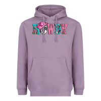 Lavender valentines day howdy and heart gift Heavyweight Hoodie - AdoDesignShop
