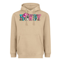 Mushroom valentines day howdy and heart gift Heavyweight Hoodie - AdoDesignShop