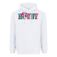 White valentines day howdy and heart gift Heavyweight Hoodie - AdoDesignShop