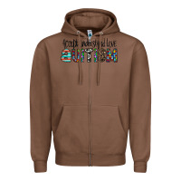 Chestnut accept. understand love autism Zipper Hoodie - CowhideDigitalArt