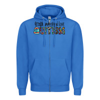 True Royal accept. understand love autism Zipper Hoodie - CowhideDigitalArt