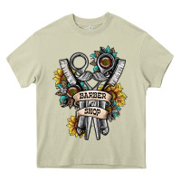 Mossy barber shop Heavy Core Tee - SublimationCraftShop