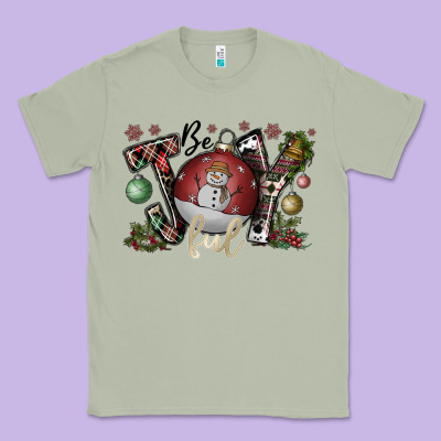 Be Joy Ful Classic Tee Designed By Cowhidedigitalart