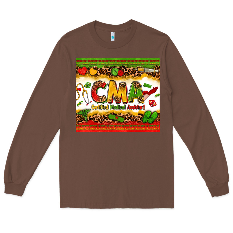 Certified Medical Assistant Juneteenth Long Sleeve Tee by Zillion Design Studio | Teevron