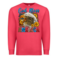 Cardinal God Bless America Premium Sweatshirt - LillyAllenDesigns