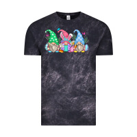 Cloud Black easter gnomes Vintage Tee - Zillion Design Studio