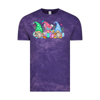 Cloud Purple easter gnomes Vintage Tee - Zillion Design Studio