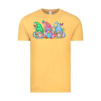 Vintage Mustard easter gnomes Vintage Tee - Zillion Design Studio