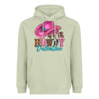 Matcha valentines day cowgirl hat and howdy Heavyweight Hoodie - AdoDesignShop